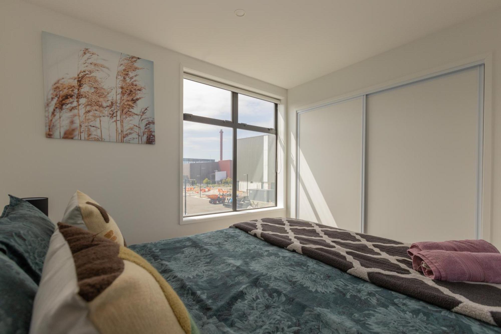 Luxury 2 Bedroom Townhouse By Hagley Park In Cbd Christchurch Exterior foto